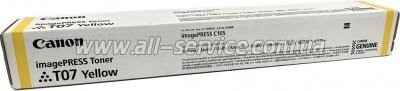 - Canon T07 Canon Image PRESS C160/ C170 Yellow (3644C001)