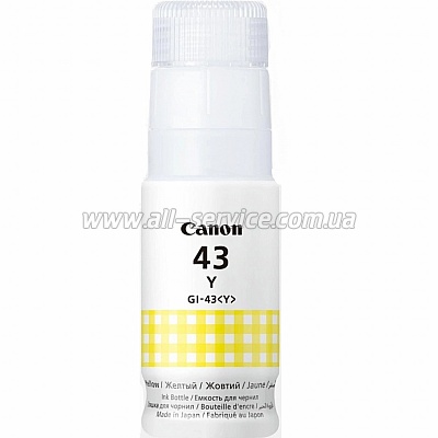  Canon GI-43 Yellow (4689C001)