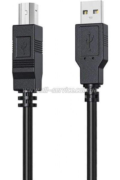 Кабель для принтера HP USB 2.0 AM/ BM 2м (DHC-PT100-2M) Кабель для принтера HP USB 2.0 AM/ BM 2м (DHC-PT100-2M)