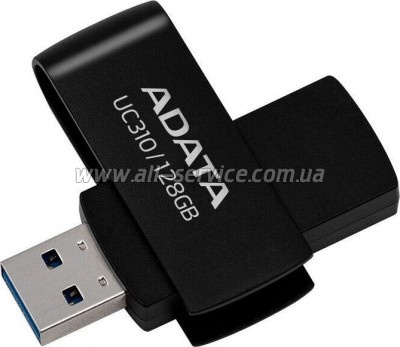  ADATA 128GB UC310 USB 3.2 Black (UC310-128G-RBK)