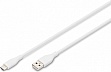 ���� ������ USB 2.0 AM to USB-C 1.0m 60W white Digitus (AK-300340-010-W)