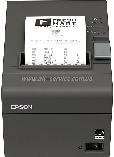  Epson TM-T20II RS-232/USB I/F+PS (C31CD52002)
