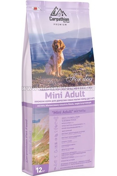     Carpathian Pet Food Mini Adult 12 (4820111140688)