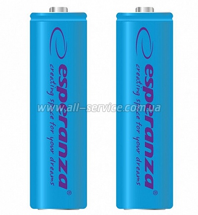  Esperanza AA 2000mAh Ni-MH * 2 blue (EZA103B)