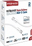 ���� ������ USB-C to USB-C 2.0m 60W PD EcoLine-CC200 white Promate (ecoline-cc200.white)