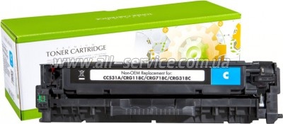  SCC HP CLJ CC531A cyan (002-01-RC531A)