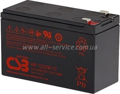    CSB HR1232W, 12V 9Ah (HR1232W)