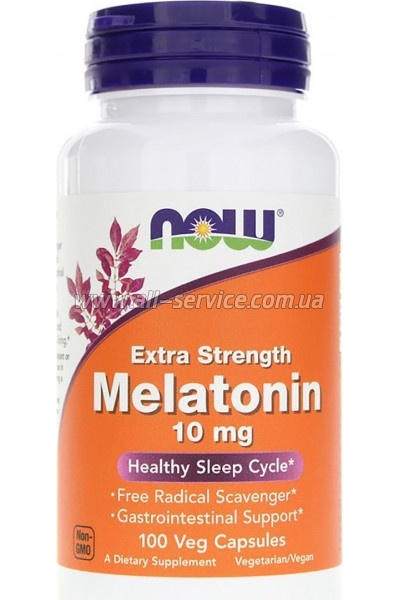  Now Foods , Extra Strength Melatonin, 10 , 100  (NOW-03557)