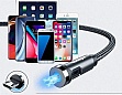 ���� ������ USB 2.0 AM to Micro 5P 1.0m magnetic black Essager (EXCCXM-WC0G)