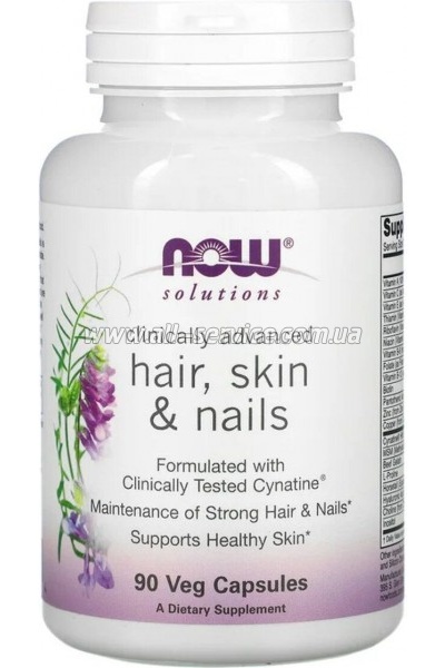 -  Now Foods   ,   , Hair, Skin & Nails, 90  (NOW-03373)
