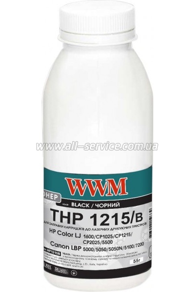  WWM HP CLJ CP1215/ CP1515/ CM1312 Black 55/  (HP1215B)