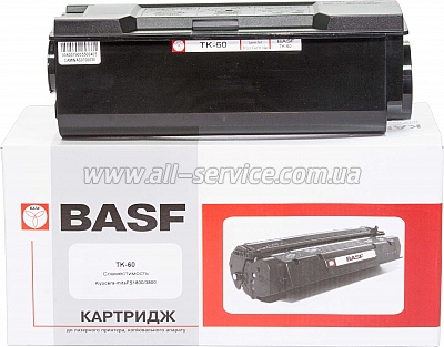   BASF  Kyocera Mita FS-1800/ 1900/ 3800/ 37027060 Black (BASF-KT-TK60)