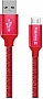 ���� ������ USB 2.0 AM to Micro 5P 2.0m red ColorWay (CW-CBUM009-RD)