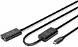 ���� ������ USB-C M/F 5.0m USB 3.2 Gen1 Active 5G Digitus (DA-73108)