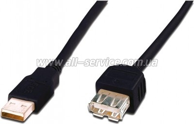 ���� ������ USB 2.0 AM/AF 3.0m Digitus (AK-300200-030-S)