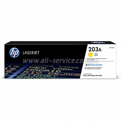 HP 203A CLJ M280/ M281/ M254 Yellow (CF542A)