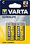  Varta Superlife C Zinc-carbon * 2 (02014101412)