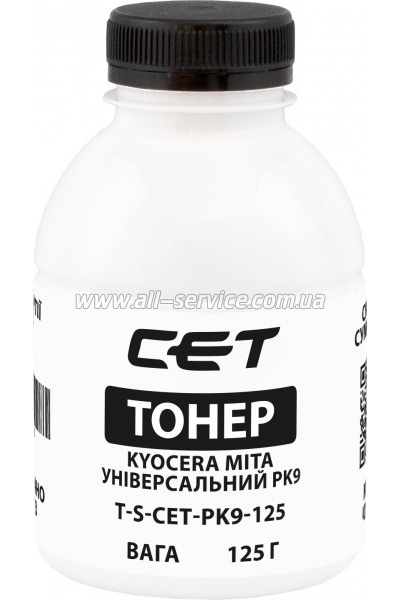 ����� CET Kyocera Mita Universal PK9 ����� 125� Black (TSM-PK9-125)