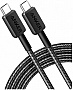 ���� ������ USB-C to USB-C 1.8m nylon 322 black Anker (A81F6G11)