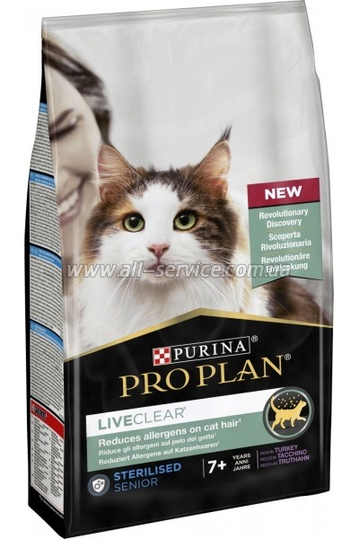     Purina Pro Plan LiveClear     7  1.4  (7613287232731)