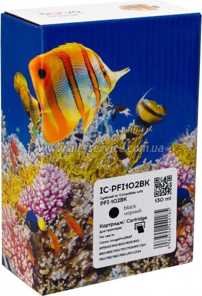 �������� Barva Canon PFI-102BK/ ������ 0895B001 black (IC-PFI102BK)
