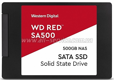 SSD  WD Red SA500 500 GB (WDS500G1R0A)