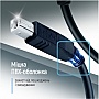 ������ ��� �������� USB 2.0 AM/BM 2.0m black ColorWay (CW-CBUB072-BK)