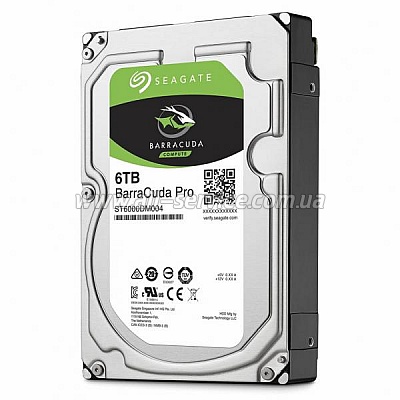  6TB SEAGATE HDD SATA 7200RPM 6GB/S/256MB (ST6000DM004)