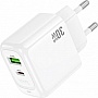 �������� ������� HOCO CS55A 1xUSB-C PD30W + 1xUSB QC3.0 white (6942007631549)