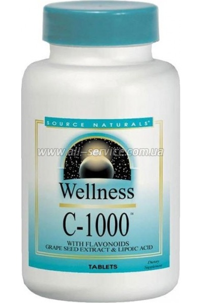  Source Naturals  -1000, Wellness, 50  (SN1031)