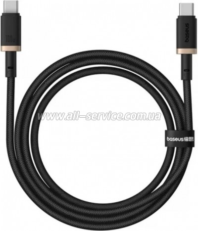 ���� ������ USB-C to USB-C 1.0m 100W gold/black Baseus (P10377803U01-00)