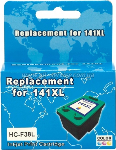 �������� MicroJet �141XL HP Officejet J5783/ J6483 ������ CB338HE Color (HC-F38L)