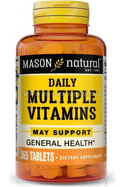  Mason Natural    , Daily Multiple Vitamins, 365 (MAV-00883)