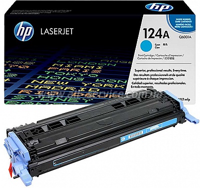     Q6001A HP 124A Color LaserJet 1600/ 2600/ 2605 series  CLJ CM1015/ CM1017 Cyan