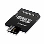   64GB ADATA microSDXC C10 UHS-I U3 + SD  (AUSDX64GUI3V30G-RA1)