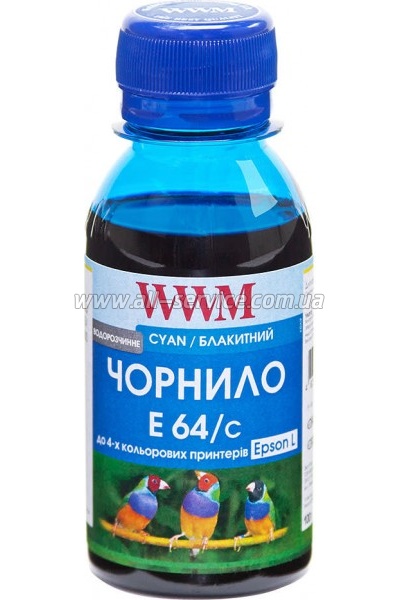  WWM  Epson L110/ L210/ L355 100 Cyan (E64/C-2)