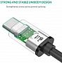 ���� ������ USB-C to USB-C 1.0m US286 3A Black Ugreen (50997)