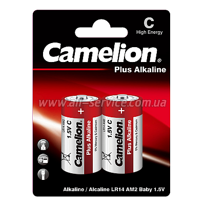  Camelion C LR14 Plus Alkaline * 2 (LR14-BP2)