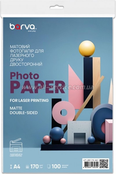 ���������� Barva Everyday Laser Matte double-sided 170�/� A4 100� (LP-LBE170-461)