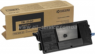     Kyocera TK-3160  P3045/ 3050/ 3055/ 3060/ M3145/ 3645/ 3145/ 1T02T90NL0