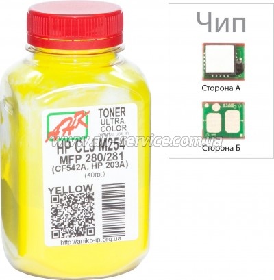  +   HP CLJ M254/ M280/ M281  40 Yellow (3202791)