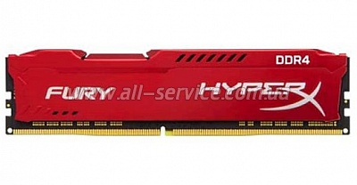  Kingston HyperX 8GB 2666MHz DDR4 CL16 DIMM FURY Red (HX426C16FR2/8)