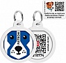 Адресник для животных WAUDOG Smart ID с QR паспортом Адресник для животных WAUDOG Smart ID с QR паспортом