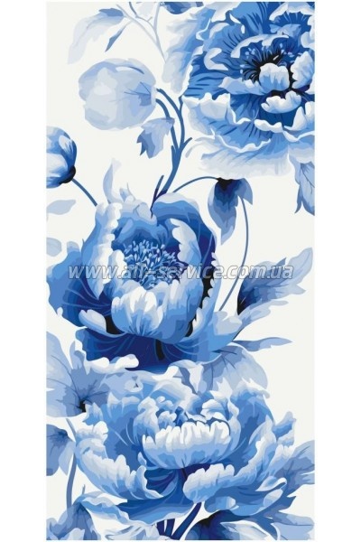 Картина по номерам ArtCraft Небесні півонії 40х80 см (13090-AC) Картина по номерам ArtCraft Небесні півонії 40х80 см (13090-AC)