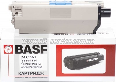  BASF OKI C510/ C511/ C530  44469810 Black (BASF-KT-MC561K)