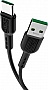 ���� ������ USB-C to USB-C 1.0m 5A Surge charging X33 black HOCO (6931474706119)