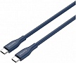 ���� ������ USB-C to USB-C 1.0m CC60SC10 60W Silicon Dark blue Canyon (CNS-CC60SC10DB)