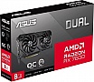  ASUS Radeon RX 7600 8Gb DUAL OC EVO (DUAL-RX7600-O8G-EVO)