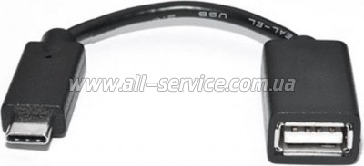 ������� OTG USB 2.0 AF to USB-C 0.1m REAL-EL (EL123500030)
