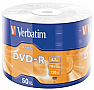  Verbatim DVD-R 4.7 GB/120 min 16x Cake Box 50 (43791) Silver